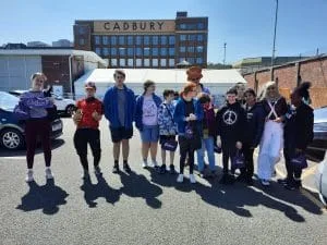 Youth trip to the Cadbury chocolates factory